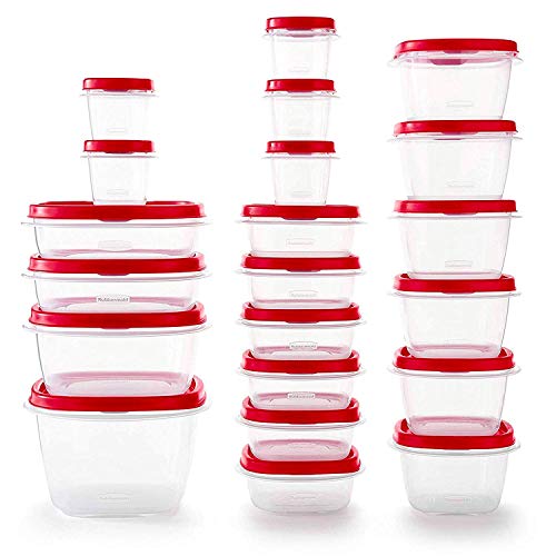 Rubbermaid Easy Find Lids Containers, 0.5 Cups - 2 containers