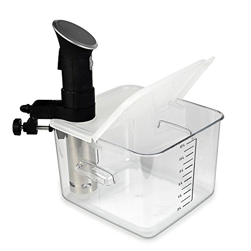  Container Sous Vide, 11L Foldable Hinge Sous Vide Container  with Lid,Suitable for Sous Vide Circulator Cooking Cookware : Home & Kitchen