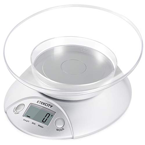 KitchenAid 11lb Dual Platform Kitchen Digital Food Scale Silver