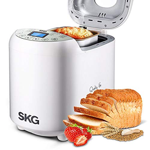 KBS Pro Stainless Steel Bread Machine, 2LB 17-in-1 Programmable XL Bread  Maker with Fruit