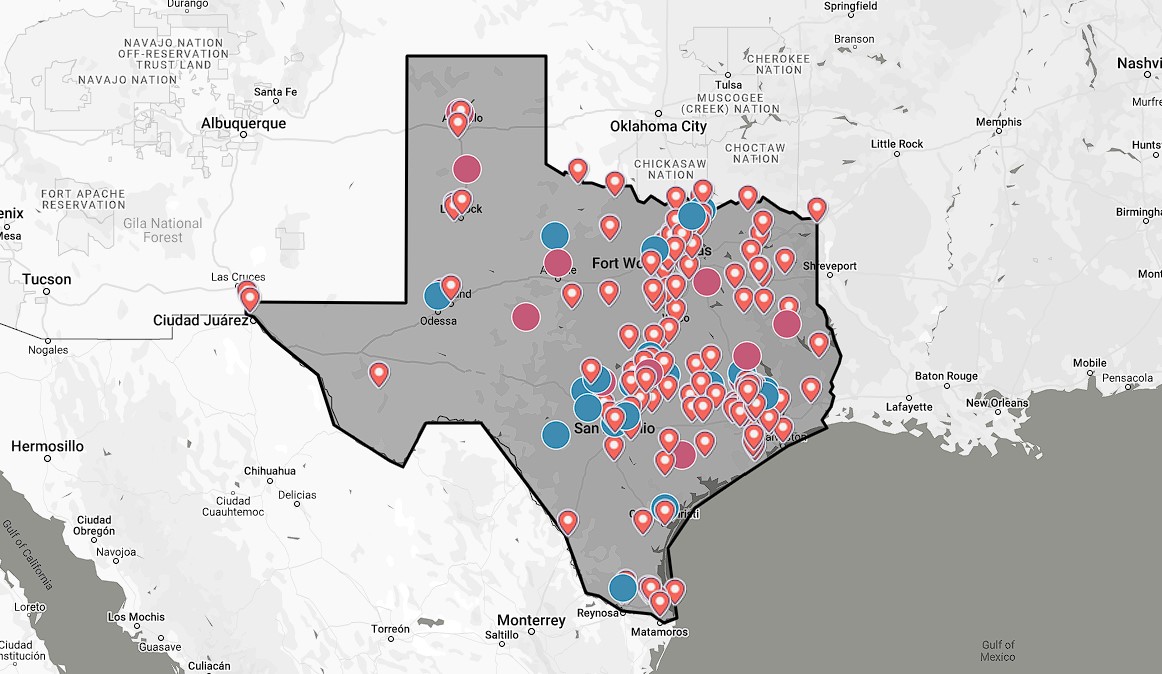 Interactive Texas Farmers Market Map TexasRealFood